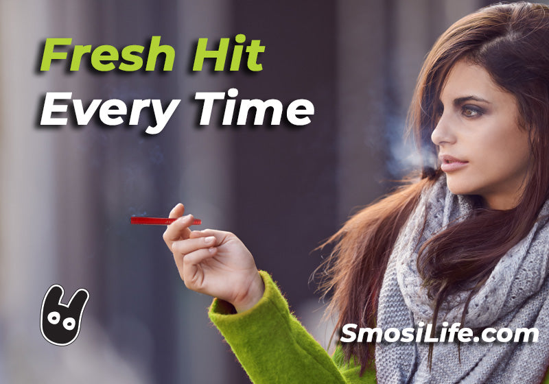 A Fresh Hit Every Time: How Smosi Life Ensures Optimal Smoking Experience