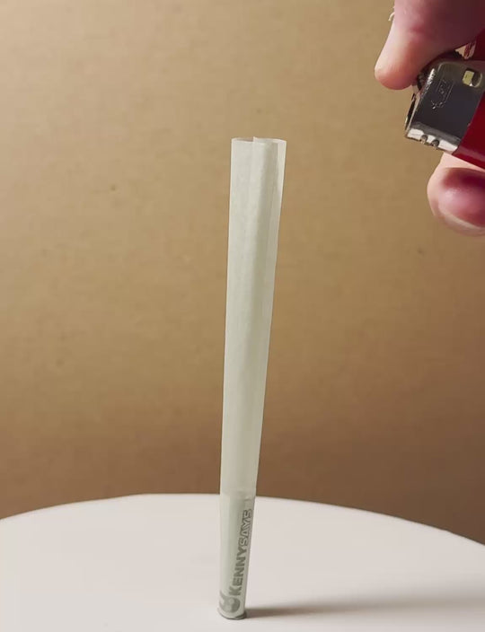 Slow & even burn pre-roll rice paper