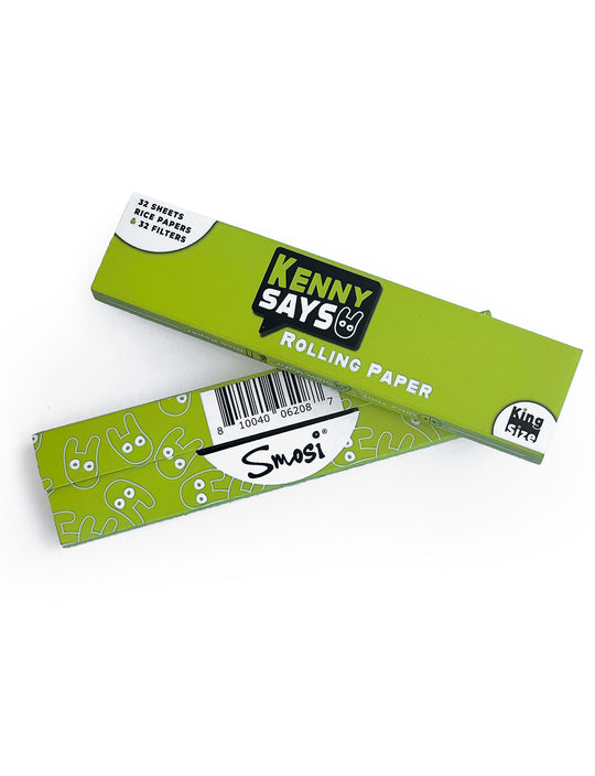 Booklet-Rolling-Papers-Organic-Ultra-Thin-Rice-Rolling-Papers-King-Size-Slim-110mm-Slow-and-Even-Burn