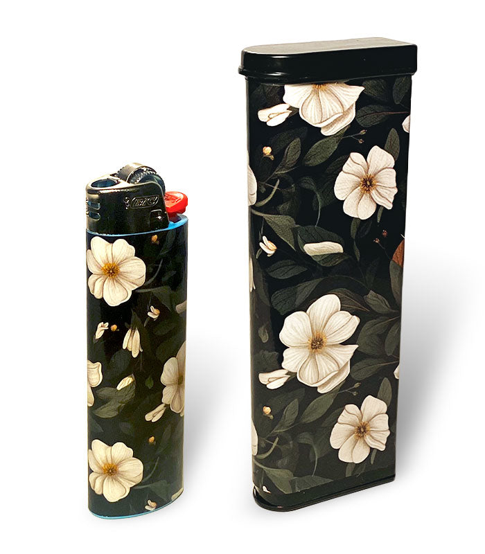 decorated joint case with 3 pre rolled cones