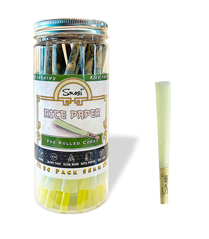 Pre rolled cones rice paper ultra thin
