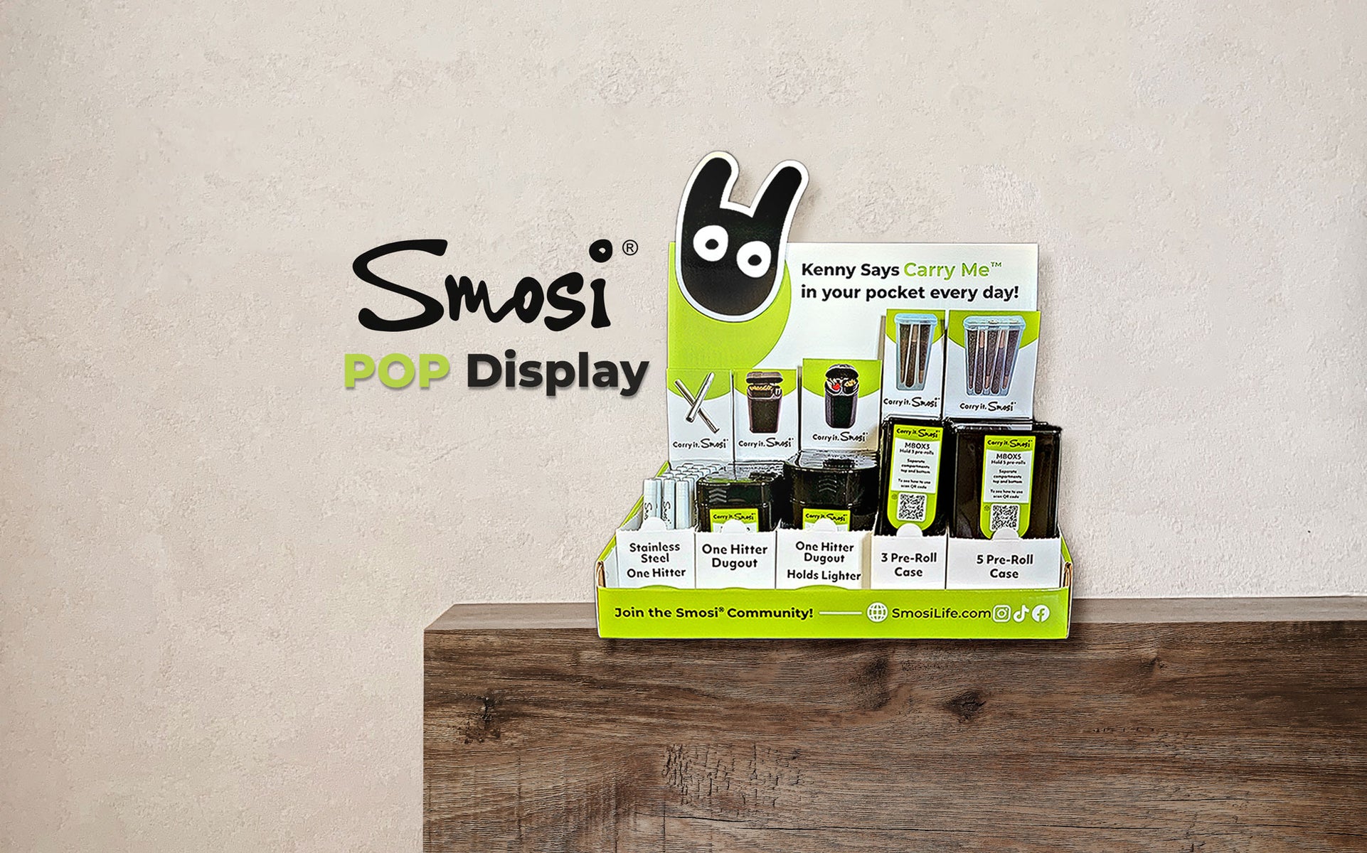 Smosi Wholesale Pop Display