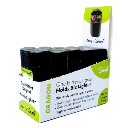 one hitter dugout with pipe and lighter