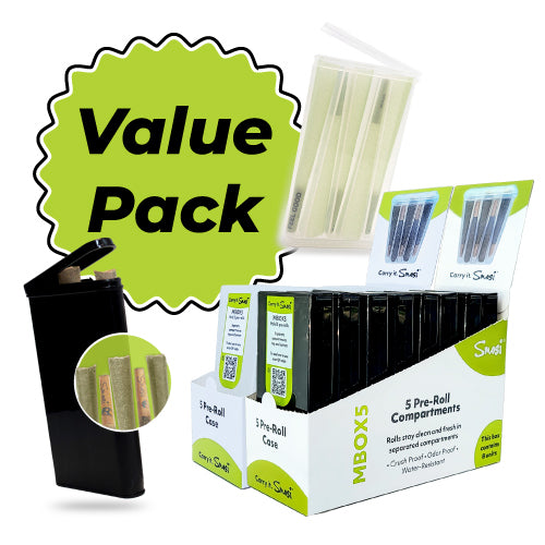 Smosi® Mbox5 Pre-Roll Box- 8PACK
