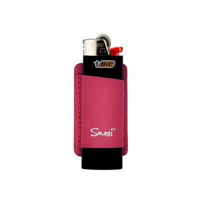 Pink lighter holder